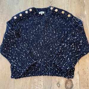 Baum und Pfergarten sweater Navy Speckled Sweater M